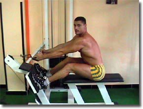 Fitness - Figura 8 - Pulley Basso (Rematore da seduto)