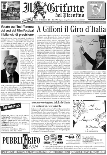 Il Grifone del Picentino Dicembre 2003